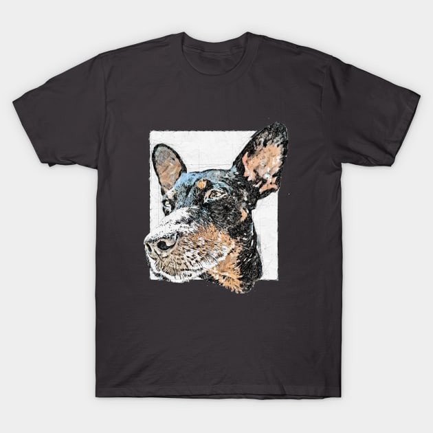 German Pinscher T-Shirt by FenrisForrest